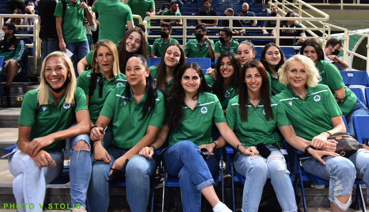 Βραβεύτηκε η γυναικεία ομάδα μπάσκετ του Παναθηναϊκού (Pics)